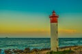 Umhlanga Lighthouse one of the world`s iconic lighthouses in Durban north KZN South Africa