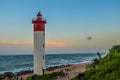 Umhlanga Lighthouse one of the world\'s iconic lighthouses in Durban north KZN South Africa