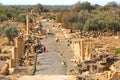 Roman road of Umm Qais, Jordan