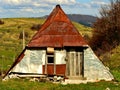 A mountain house at village Umoljani, Bjelasnica Royalty Free Stock Photo