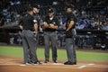 Umpires At Work. Royalty Free Stock Photo