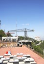 Un aviÃÂ³n de recreo en el parque de atracciones de la montaÃÂ±a del Tibidabo, Barcelona