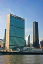 UN Headquarters, Manhattan, New York, vertical