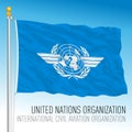 UN, ICAO official flag, International Ciliv Aviation Organization