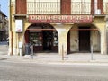 Padua`s tipical old shop Italy