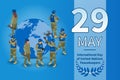 UN Peacekeepers Day Poster