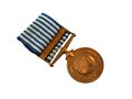UN Peacekeeping Medal Korea Royalty Free Stock Photo