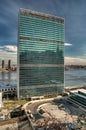 UN Secretariat HDR Royalty Free Stock Photo