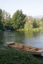 Una river in Bosnia Royalty Free Stock Photo