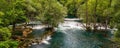 Una River. Waterfall in Martin brod. Bosna and Hercegovina. Beau