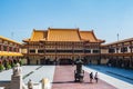 Unacquainted People in foguangshan thaihua temple thailand.