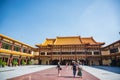 Unacquainted People in foguangshan thaihua temple thailand.