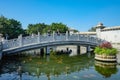 unacquainted Tourist in Guanyin of Mount Xiqiao Temple,Foshan city china