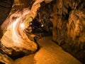 Unacquainted Tourist in Tham Chang cave Vangvieng City Laos.