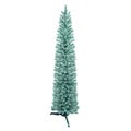 Unadorned Christmas tree, pine isolated on white