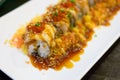 Unagi Roll, Japanese foods Royalty Free Stock Photo