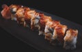 Unagi roll or Japanese grilled eel roll