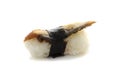 Unagi sushi isolated in white background Royalty Free Stock Photo