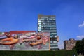 Murals in the National University UNAM, mexico city