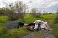 Unauthorized landfills - environmental pollution