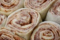 Unbaked cinnamon rolls