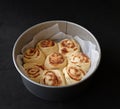 Unbaked Cinnamon Rolls