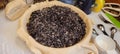 Unbaked Elderberry Pie ready to Bake Royalty Free Stock Photo