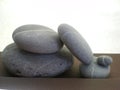 Unbalanced zen stones Royalty Free Stock Photo