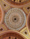 An unbelievably magnificent dome of a historical mosque in Istanbul, Turkey