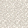 Unbleached Mottled Melange Texture Background. Diagonal Woven Stripe Style. Vector Pattern Design. Ecru Beige White