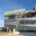 `Unbound` by artists Paul Cocksedge and Joana Pinho at the Central Norman Public Library in Norman, Oklahoma.