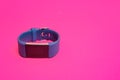 Unboxing Fitbit Charge 2 activity tracker Royalty Free Stock Photo