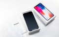 Unboxing unpacking of the latest iphone X 10