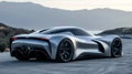 The unbranded general concept sports car