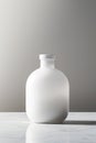 Unbranded White Bottle in Minimalist Luxury