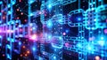 Unbreakable Blockchain Network Secure Data Encryption and Cryptocurrency Code Chain Technology for Enhanced Security