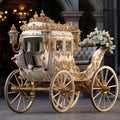 Unbridled Opulence: A Regal Horse-drawn Carriage