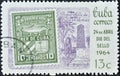 Uncancelled Stamp of the Revolutionary Government of 1871, Stamp Day