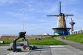 Uncle Beach, war memorial and windmill, Vlissingen