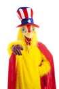 Uncle Chicken Wants You Royalty Free Stock Photo