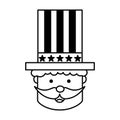 Uncle Sam character icon