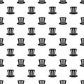 Uncle sam hat pattern vector Royalty Free Stock Photo