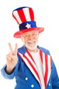 Uncle Sam - Peace Sign