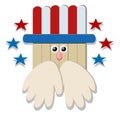 Uncle Sam Royalty Free Stock Photo