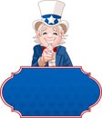 Uncle Sam Wants You! Royalty Free Stock Photo
