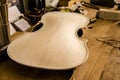 Uncompleted violin
