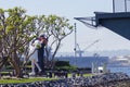 Unconditional surrender, San Diego