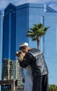 Unconditional Surrender statue in Sarasota Royalty Free Stock Photo