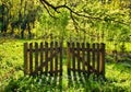 An Unconnected Old Gate in Larkollen, Norway