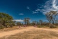 Unconventional access area to a farm in Namibia Royalty Free Stock Photo